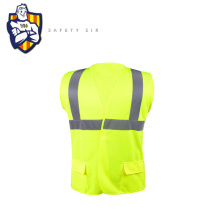 Surveyor Refletive Safetity Security Work Vest com o preço dos bolsos